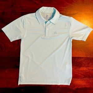 Southern Tide Polo!  Boys Size Small 6-7, Mint Green, Like New!